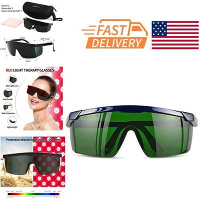 Professional Laser Goggles for Hair Removal and Cosmetology Eye Protection Green