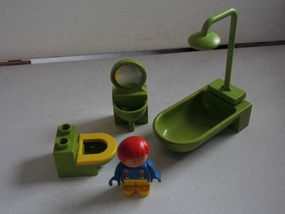 LEGO altes Duplo ein Badezimmer für das Puppenhaus