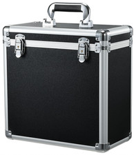 Vinyl Record Storage Case Aluminium Water Resistant Holds 30 LPs 7/10/12 Inch