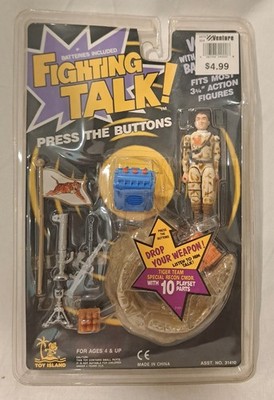 Toy Island Fighting Talk! Action Figure Hong Kong 31410 New Vintage Sealed
