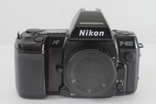 TESTED Nikon F-801 Body w/ MF-21 Multi-Control Back SLR Film Camera N8008 Japan