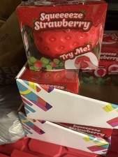 Sunny Days Jumbo Squeezy Strawberry Viral TikTok Squishy Sensory Fidget Toy New