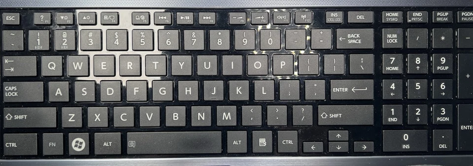 Toshiba Satellite S855 | S855-S5251 | REPUESTO ÚNICO TECLADO TECLAS TECLAS TECLAS Foto 3 de 3