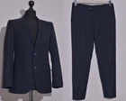 SuitSupply Men's VBC 1663 La Spalla Super 110s Navy Wool Suit 2pc Size 46R