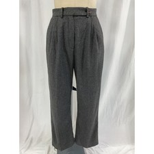 Other Stories 'Straight' Gray Tweed Trousers Size 4