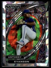 2026 Leaf Baseball Nation #15 Anthony Eyanson Base Crystal Silver #/65