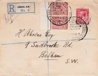 GB 1912 1 1/2d Jubilee Int Stamp Exhib. H/S FDC, Cat £900 (faults)