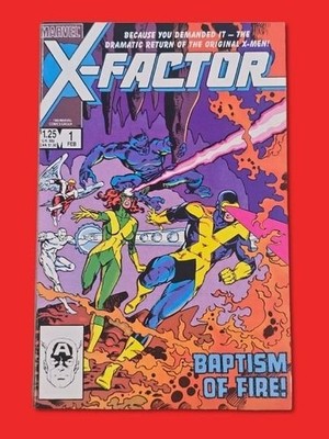 X-Factor #1   1st Appearance of X-Factor   Bob Layton   Marvel   1986