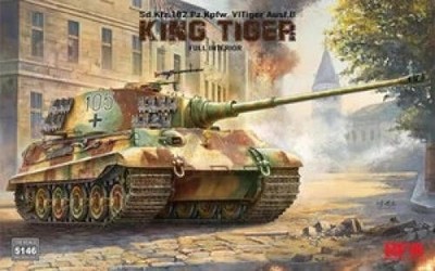 Ryefield-Model RM5146 1/35 German King Tiger w/Full Interior