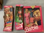 Vintage 1989 Flight Time Barbie Gift Set Mattel 9584 Sun Jewel & Hawaiian Fun