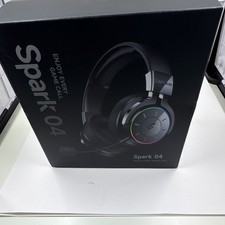 Computer Headset Black Detachable Boom Mic USB 3.5mm Over-Ear