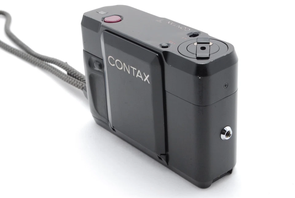 【NEAR MINT】CONTAX T Black Rangefinder 35mm Film Camera From JAPAN - Image 3 of 4