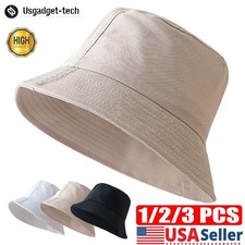 Men Women Bucket Hat Cap Fishing Boonie Brim visor Sun Safari Summer Camping new