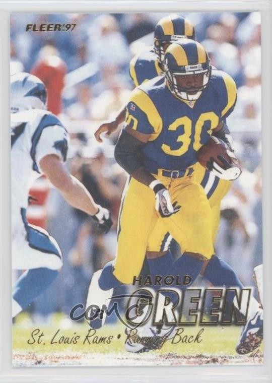 1997 Fleer Harold Green #243 0j28
