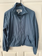 OLD NAVY Youth Women  s Blue Windbreaker Zip Down Jacket S