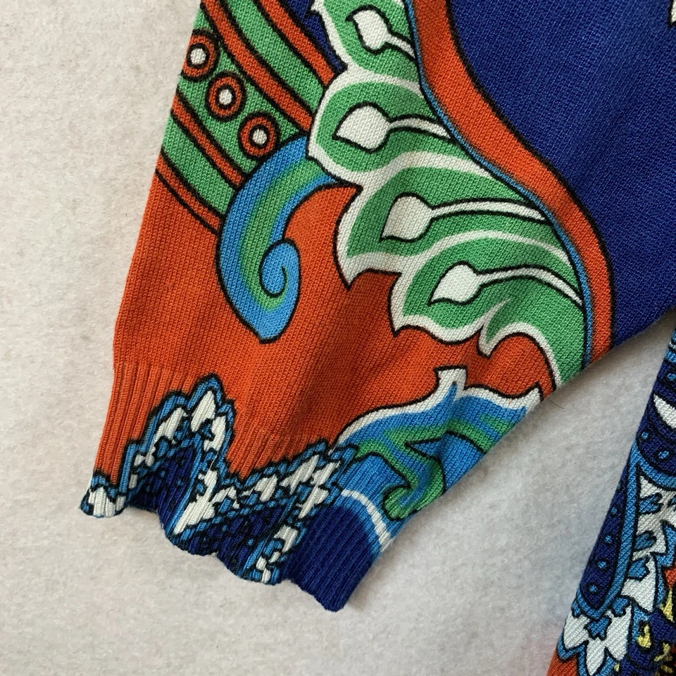 Top tejido cachemir colorido Joseph A para mujer talla 3X oficina declaración boho suave cómodo Foto 4 de 4