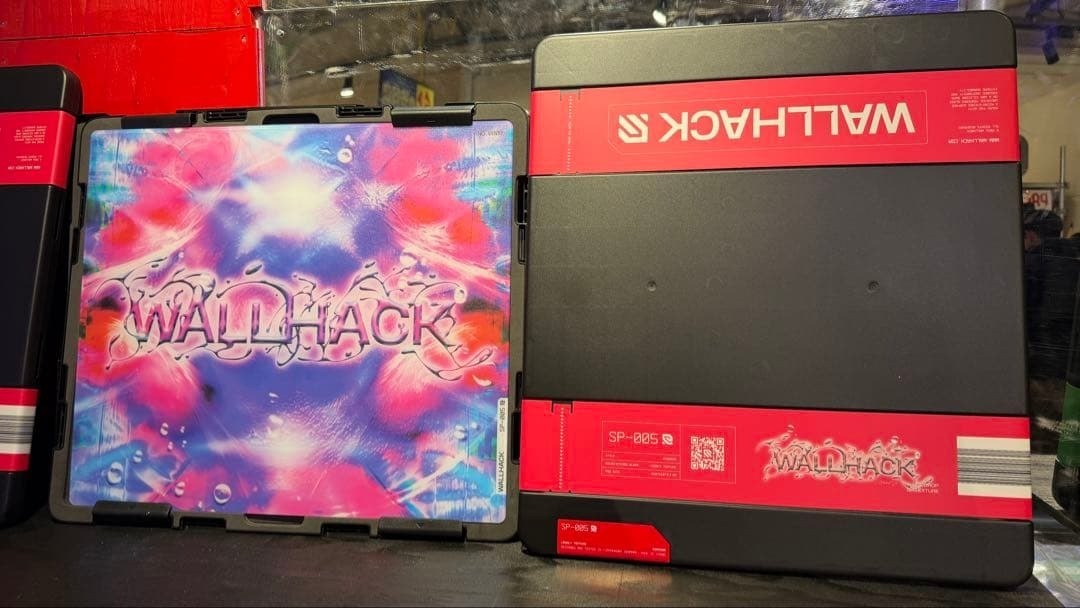 WALLHACK 150枚限定 SP-005 AsahiNa WALLHACK Shibuya Parco exclusive AsahiNa Glass Mouse Pad SP-005