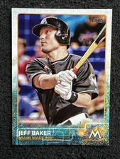 JEFF BAKER #105 2015 Topps Baseball QTY Miami Marlins