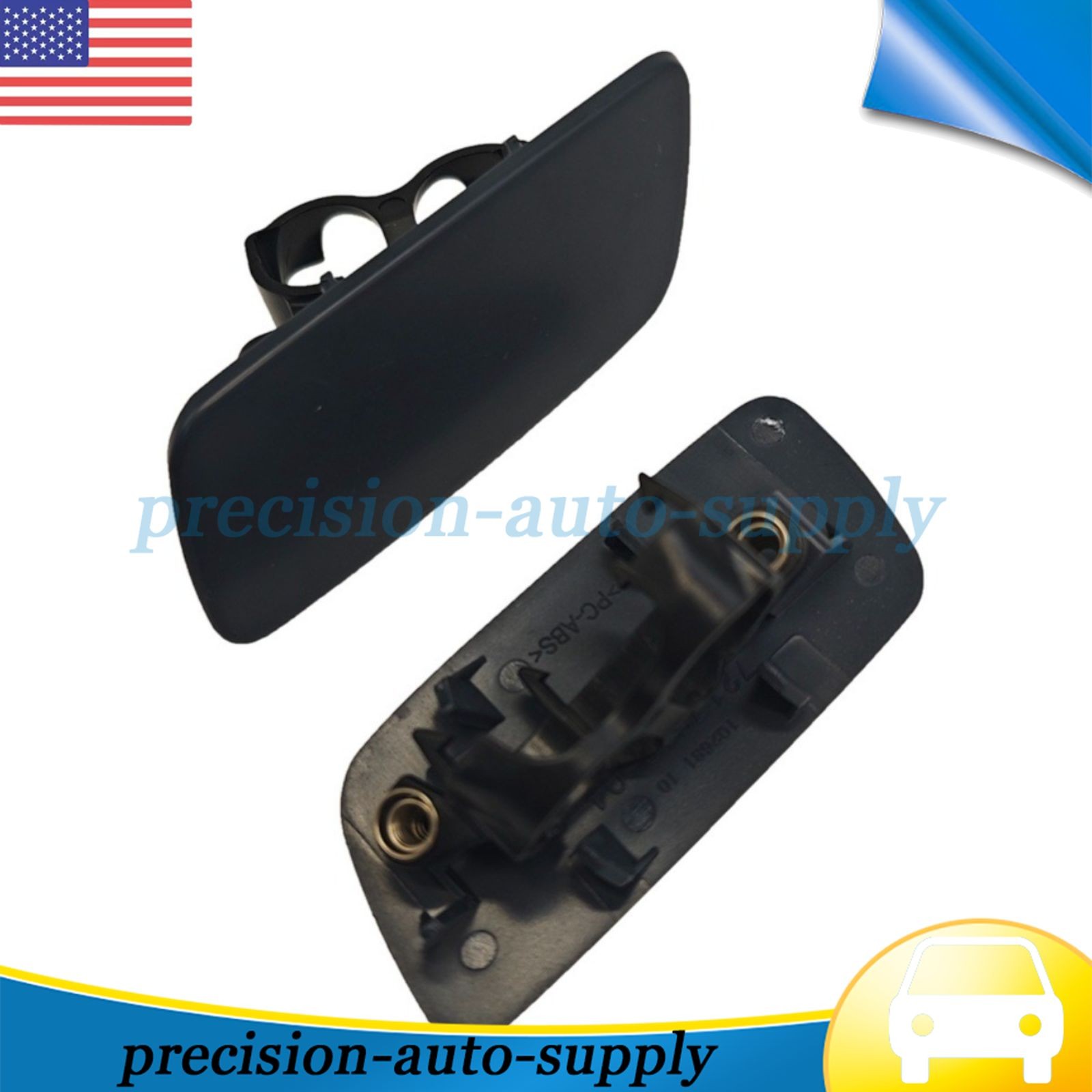 For 10-18 Rolls-Royce Ghost LH+RH Headlight Washer Cover 61677244959 61677244960