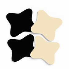 Bra Repair Kit Patch Set for Underwire Fix Black, Beige, 4-Pack