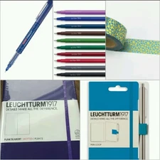 Starter Bundle - Leuchtturm1917 A5 Dot Grid Notebook, Pen Loop, LePen or Rorito 