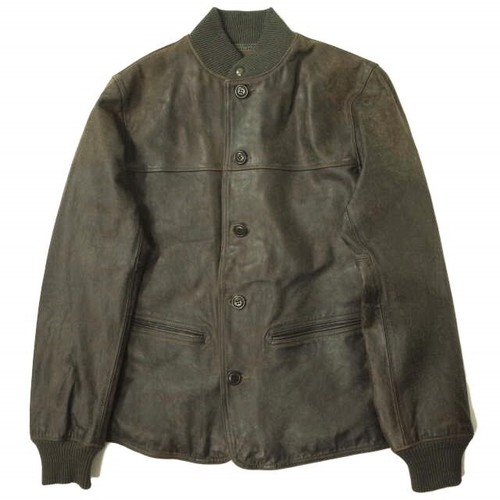 Rrl leather car coat - Gem Rrl leather car coat - Gem