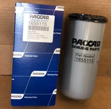GENUINE PACCAR 1655115PE 1655115 FUEL FILTER NEW OEM 386 PETERBILT