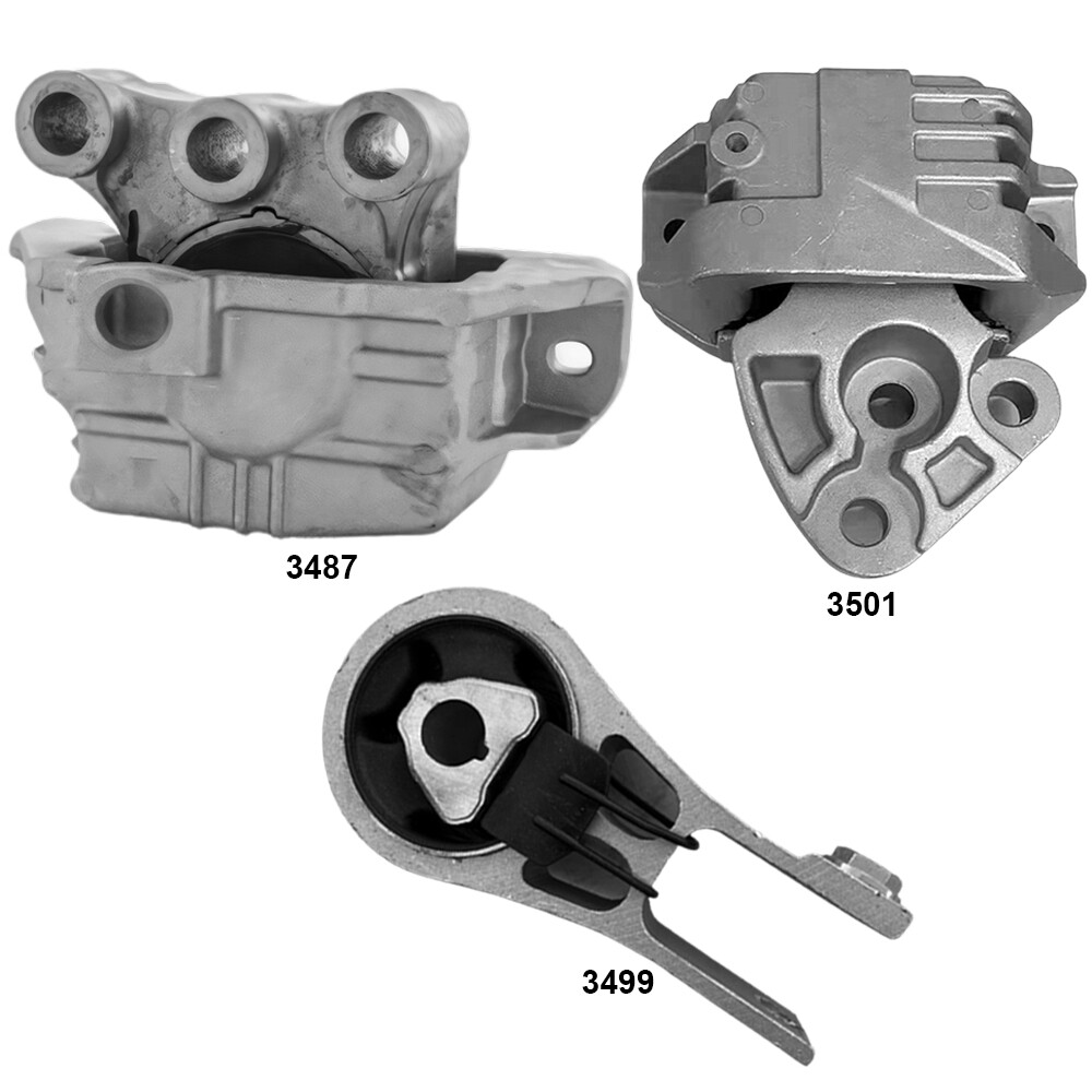 MT_gnShopです‼️ Engine Mounts & Automatic Trans Mount 3PCS for Jeep Compass