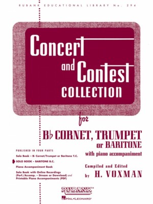 Concert and Contest Collection Solo Book Only - Baritone B.C. NEW 004471750