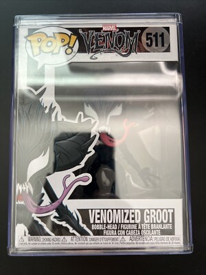 Funko Pop! Vinyl: Marvel - Groot (Venom) #511 w POP Stacks case