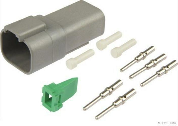 Prise à 4 broches IP68 étanche à visser pour éclairage de jardin