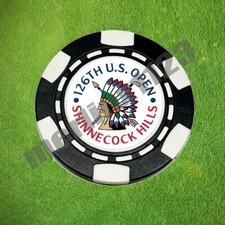 2026 US Open Shinnecock Hills Club Dia-magnetic Clay Poker Chip Golf Ball Marker