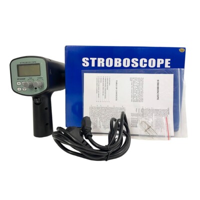 Stroboscope Strobe Flash Analyzer Digital Xenon Lamp Meter 50~12000FPM 110V/220V