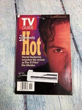 Vintage 1996 December 21-27 TV Guide - X-Files David Duchovny on Cover