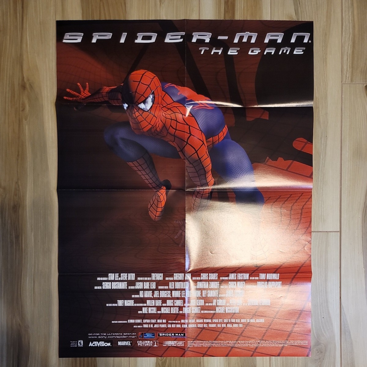 Spider-Man The Game 2002 Vintage Print Ad/Poster Authentic