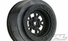 Pro-Line Pomona Drag Spec Black SC Short Course Truck Wheels 12mm Hex PRO2776-03