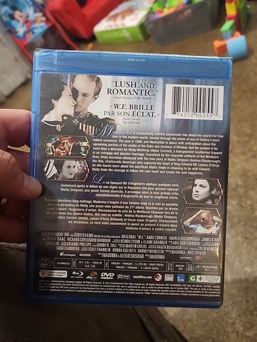 W.E. (Blu-ray + DVD 2011) Madonna New Sealed Abbie Cornish Andre Riseborough WE - Picture 2 of 6