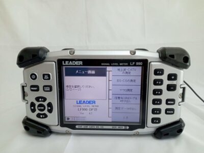 LEADER LF990/72 signal level meter for satellite digital broadcasting Used