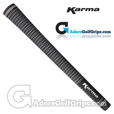 Karma Velour Jumbo PLUS (+1/8") Grips - Black / White x 1