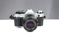 Canon AE-1 Program Film  Camera W/200MM 1:4 /50MM 1.8 NEW UPDATE READ DESCCRIPT