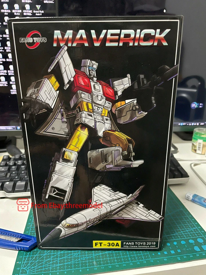 Fanstoys FT-30A ft30a FT30A Maverick G1 Silverbolt Action Figure IN STOCK - Image 4 of 4