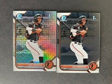 Luis Gonzalez '22 Bowman Chrome Prospects 1st Bowman Mojo Refractor+base PWE