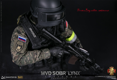 Perfect Damtoys 78058 1/6 Russian Spetsnaz Mvd - Sobr Lynx New In