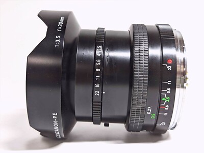 Rare【NEAR MINT++】Zenza Bronica Zenzanon PE 30mm F3.5 Fisheye for