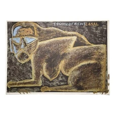 SANDRA CEBALLOS OBAYA. Engraved . Serigraphy. Contemporary Art. Cuban Art.