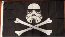 Star Wars Storm Troopers Pirate  3'x5' Feet  Flag Banner Darth Vader USA Seller