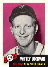 1991 Topps Archives #292 Whitey Lockman 1953 New York Giants