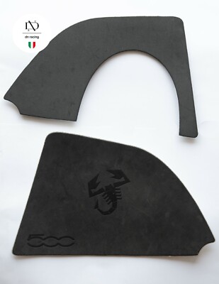 Cover Per Airbag Fiat 500 | In Gomma Cloroprenica 2mm | Logo Laser | Protezione Cruscotto | Accessorio Auto