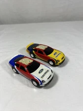 VTG  Kool Toyz SpeedTrax Stock Car Speedway Set Of 2 Slot Cars 1998 Ford Taurus