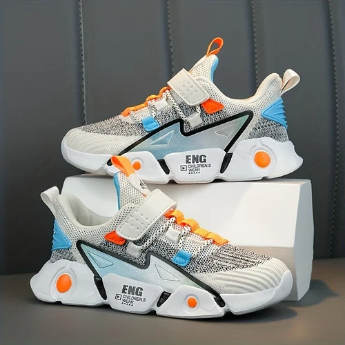 Kids Sneakers Girls Running Shoes Lightweight Outdoor Tennis School Sport Shoes - Picture 9 of 17